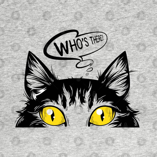 cat who s there by Mako Design 